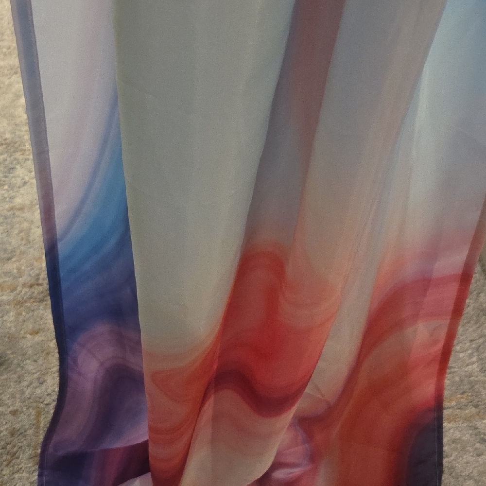 Colorful Swirl Shower Curtain Euc